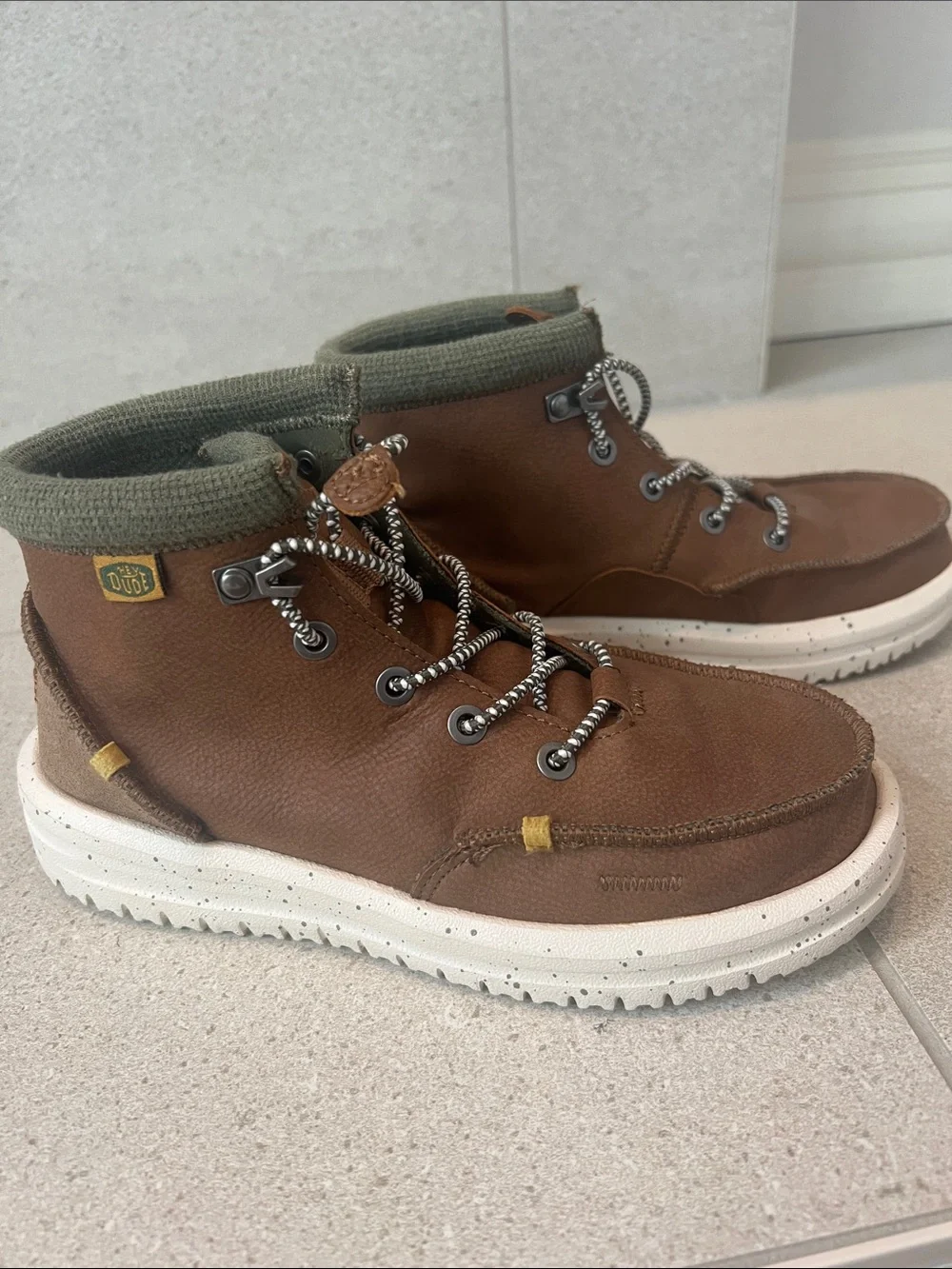 Boys Hey Dude boots